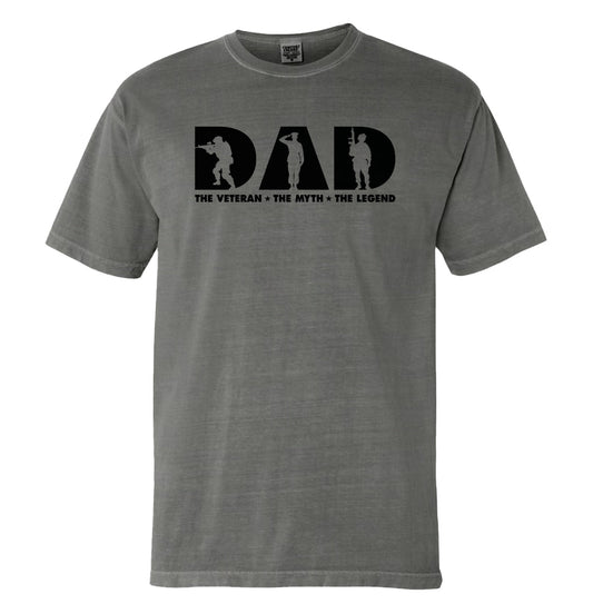Dad The Veteran The Myth The Legend (Front)