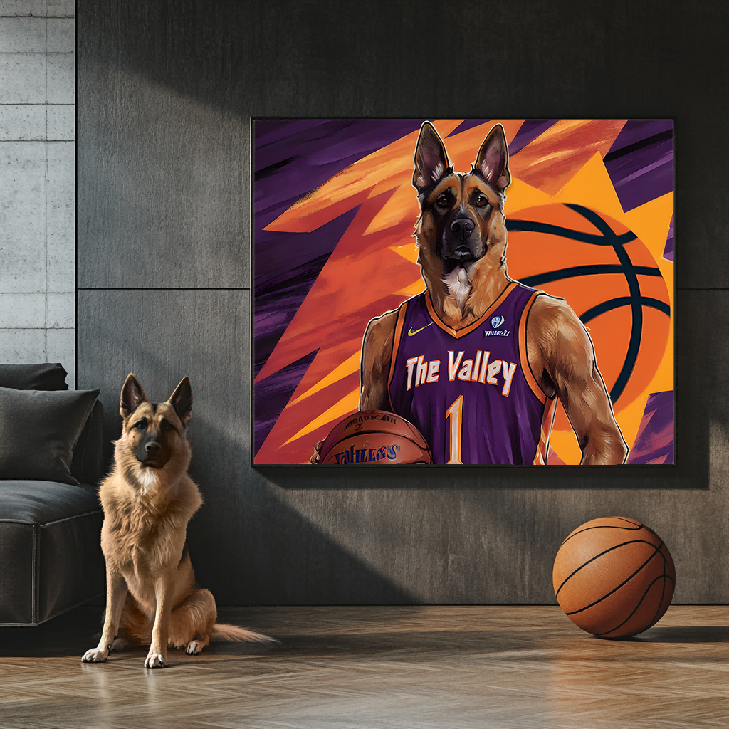 Basketball Legends : Portrait texturé édition animaux de compagnie
