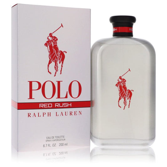 Polo Red Rush by Ralph Lauren Eau De Toilette Spray 200 ml für Herren