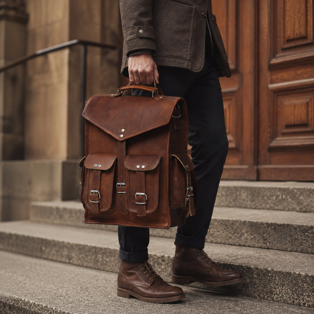 Sac à dos convertible préhistorique
