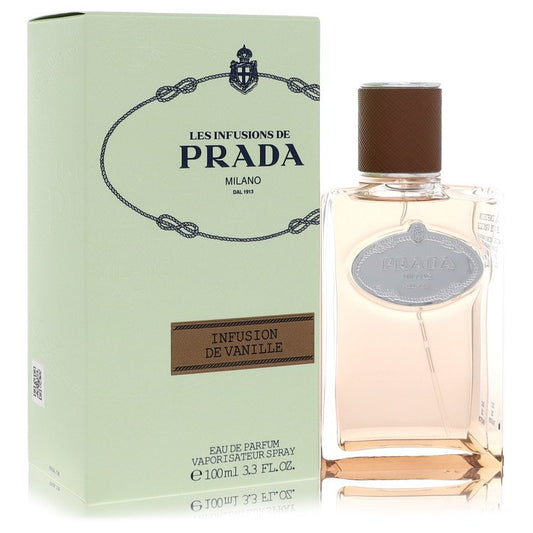 Prada Les Infusions De Infusion De Vanille von Prada Eau De Parfum Spray (Unisex) 3.3 oz für Damen