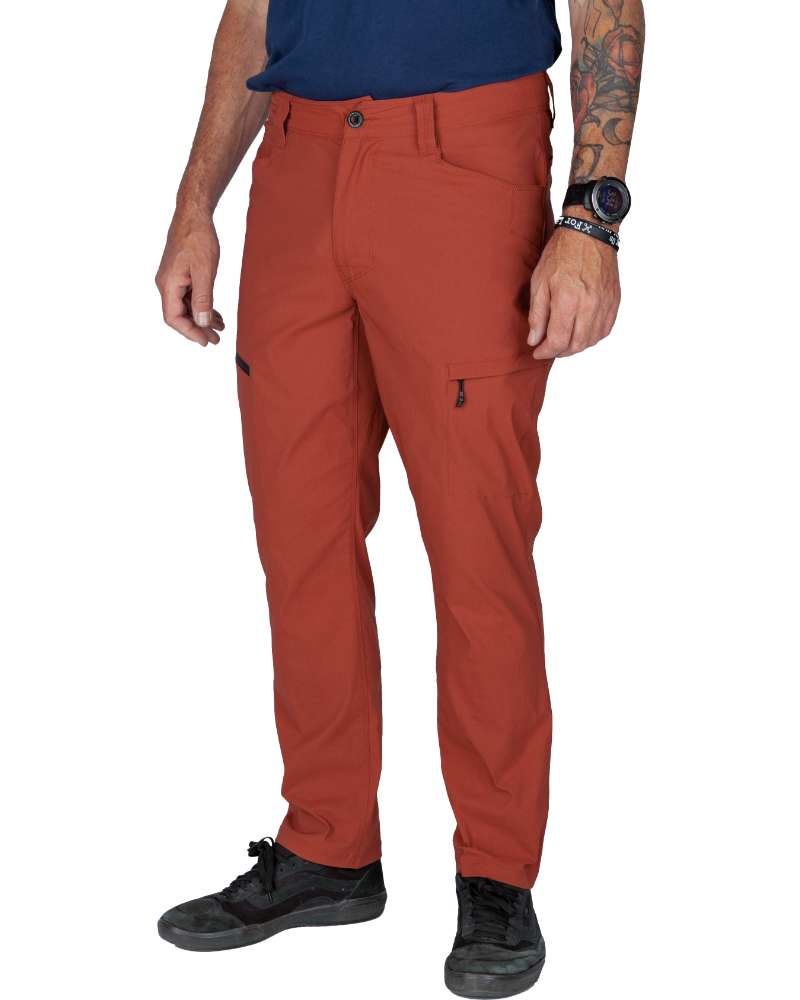 Pantalon Pro 2.0 – Sienne foncée – Coupe fuselée