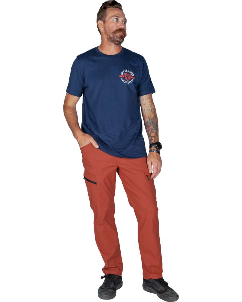 Pantalon Pro 2.0 – Sienne foncée – Coupe fuselée