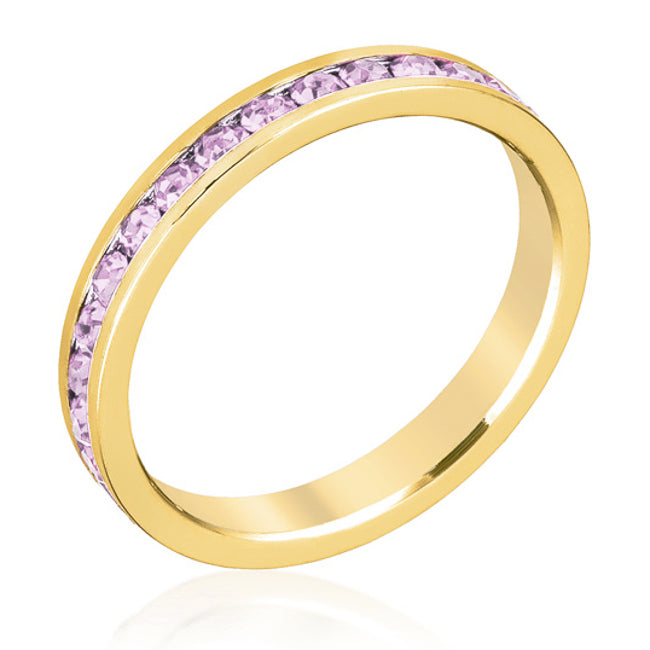 Avera Elina 0.36ct Cubic Zirconia Simple Crown Ring in Silver Tone