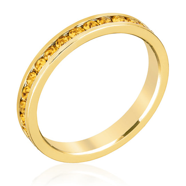 Stylish Stackables Peridot Crystal Ring