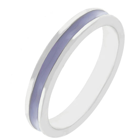 Three Stone Wedding Ring Set