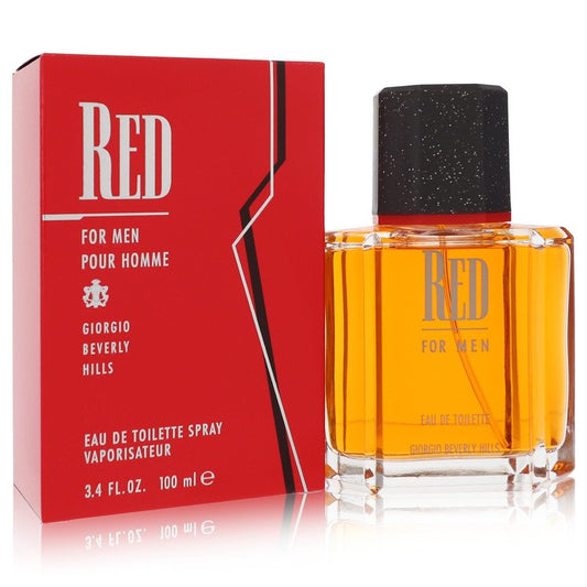 Red by Giorgio Beverly Hills Eau De Toilette Spray 100 ml für Herren