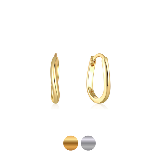 Boucles d'oreilles Mélanie en vermeil