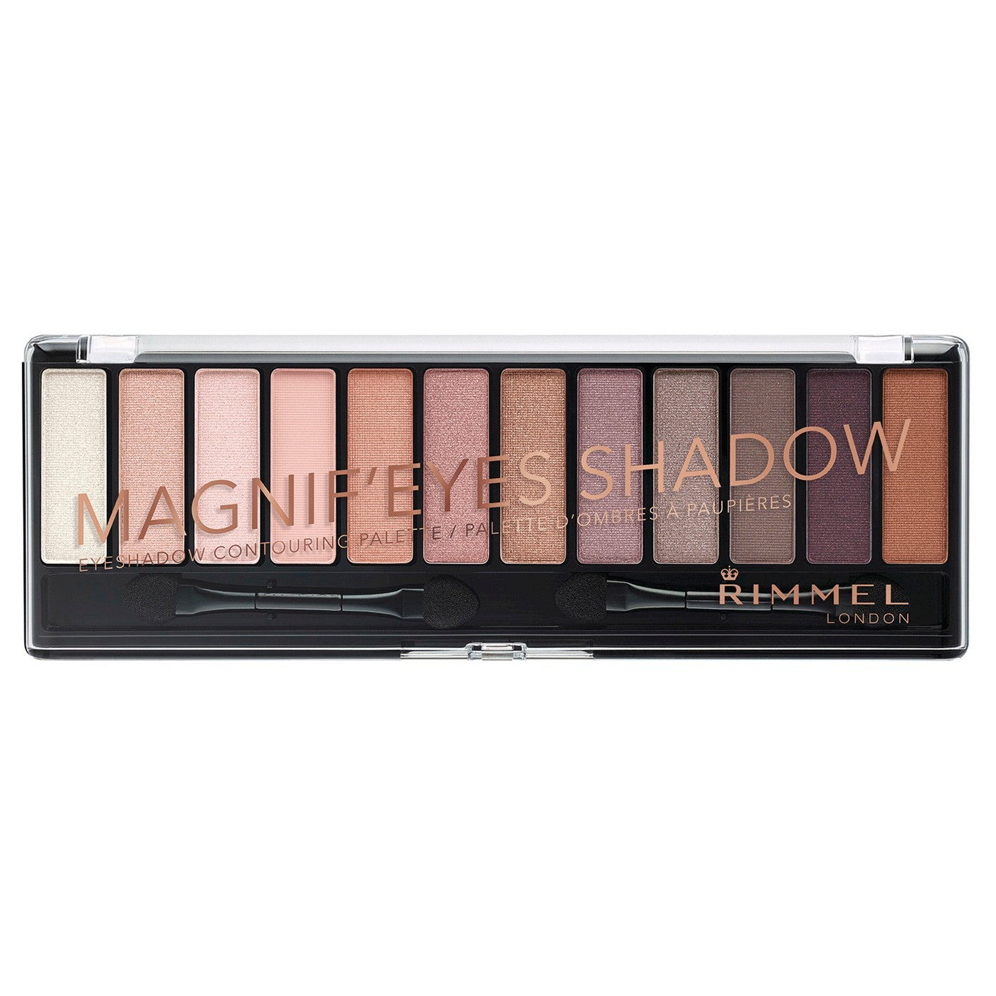 RIMMEL LONDON Palette Fards à Paupières Magnif'eyes - Édition Blush