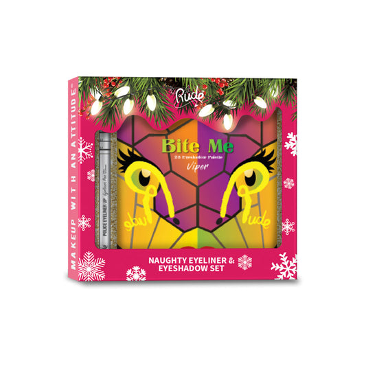 RUDE Naughty Eyeliner & Lidschatten Set