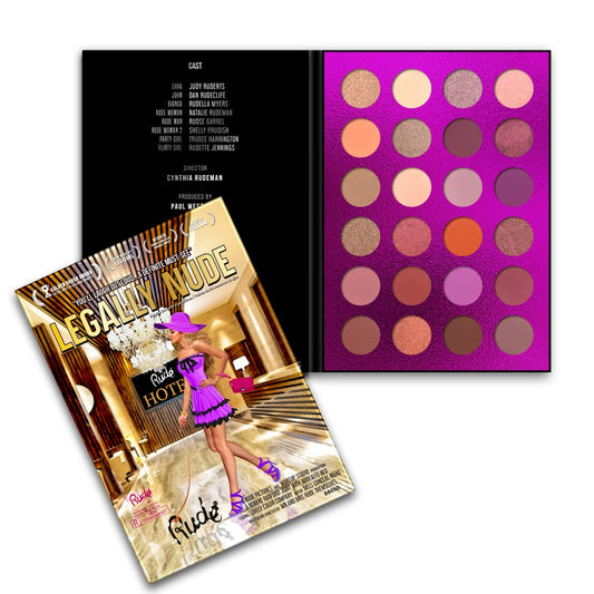 RUDE Legal Nude - 24 Lidschatten-Palette