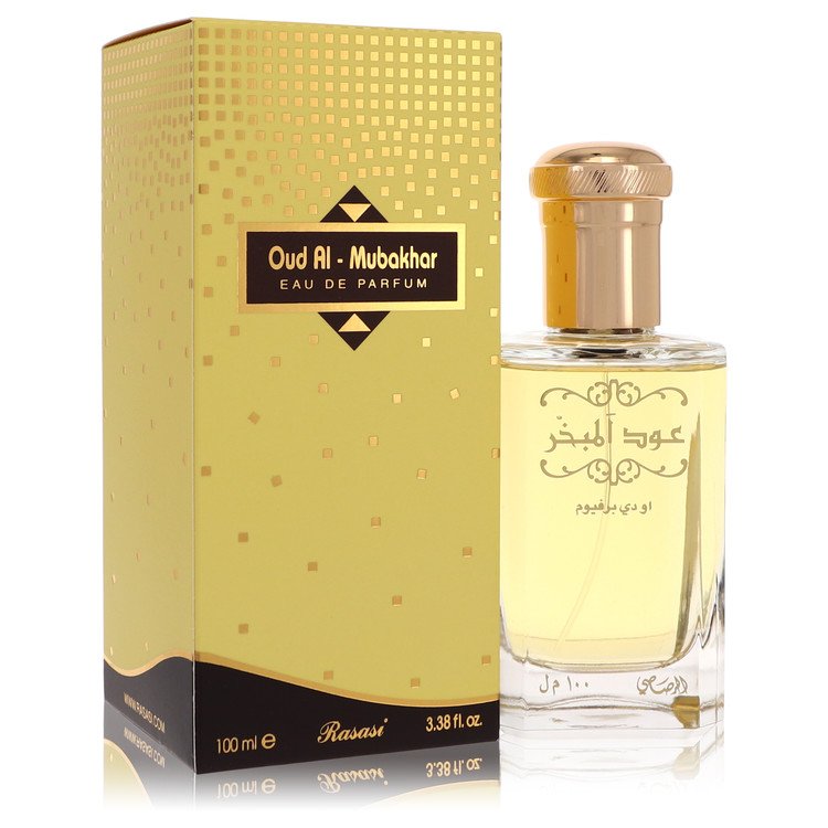 Rasasi Oud Al Mubakhar par Rasasi Eau De Parfum Vaporisateur (Unisexe) 3.3 oz pour Femme