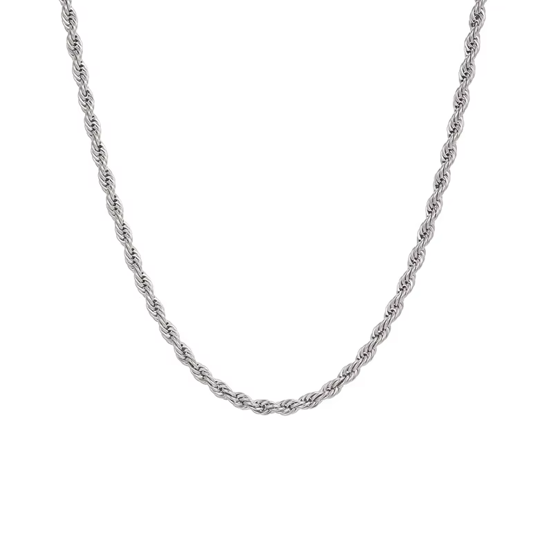 Klassische Kordelkette in Gold oder Silber – ideal solo oder im Layering