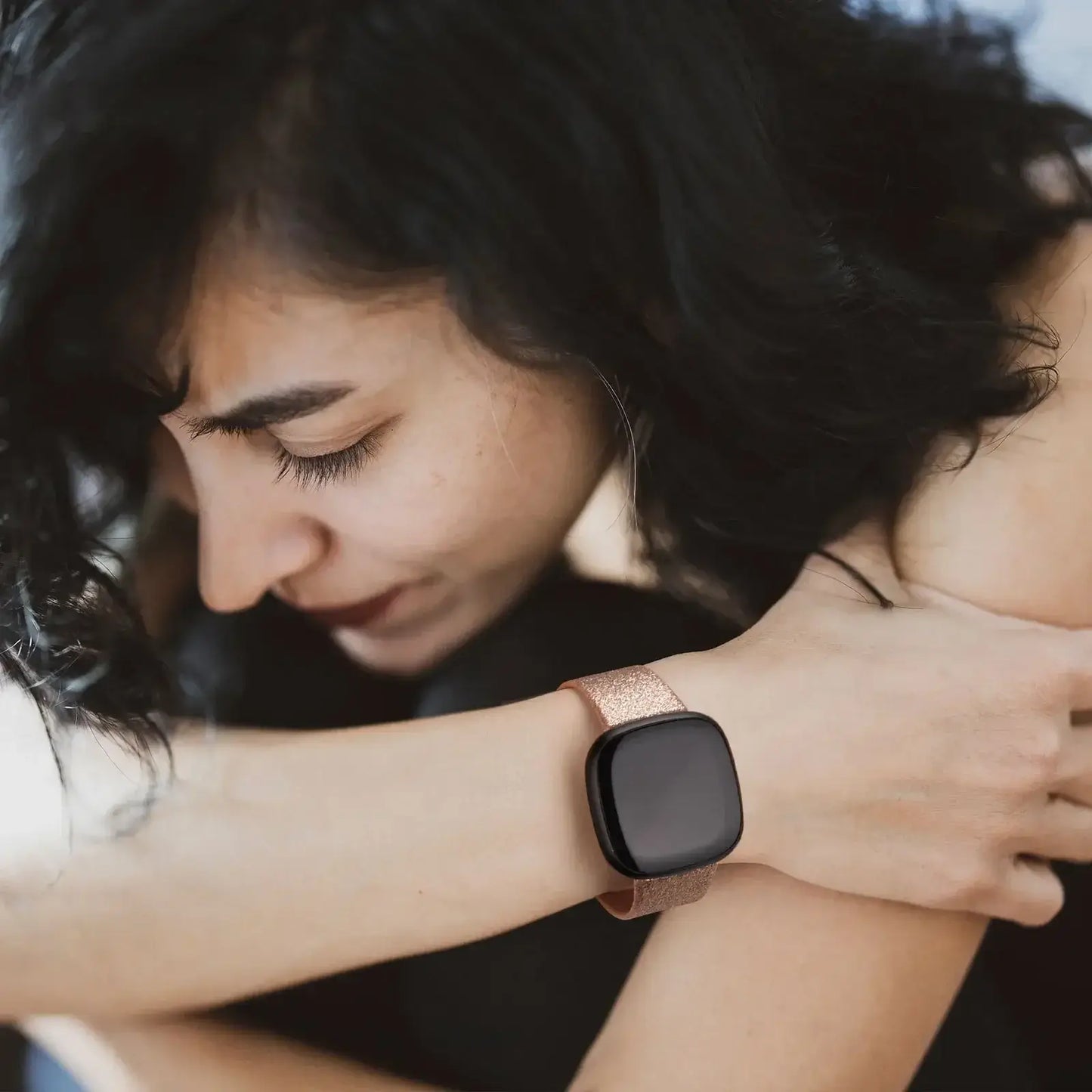 Fitbit Versa & Sense Silikonarmbänder – Leichtes minimalistisches Design