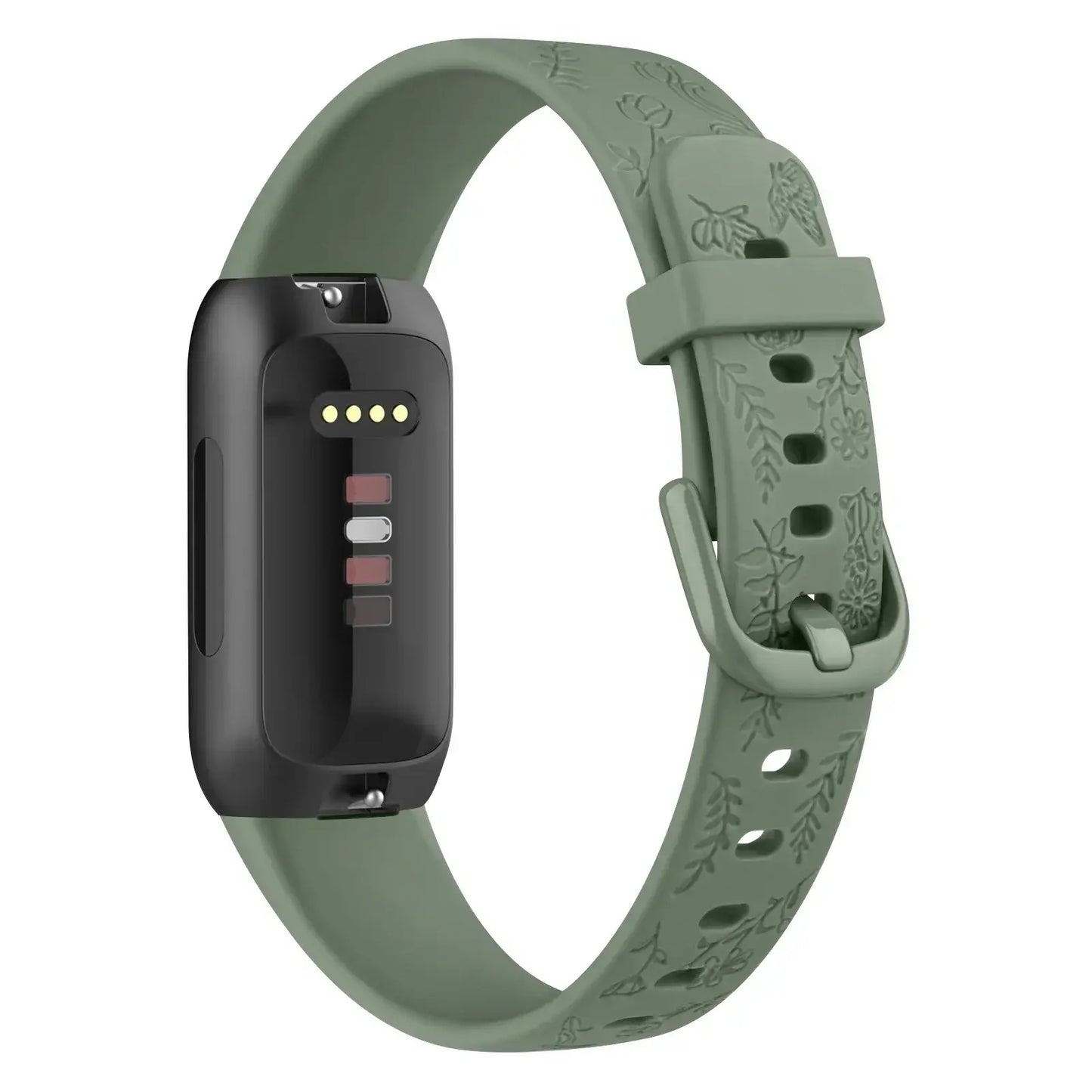Bracelet en silicone Fitbit Inspire 3 avec motifs – Bracelet à motifs élégant