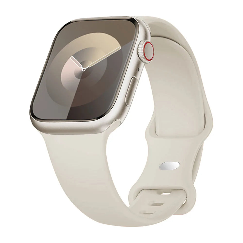 Apple Watch Silikonarmband - Weiches, flexibles, wasserdichtes Armband