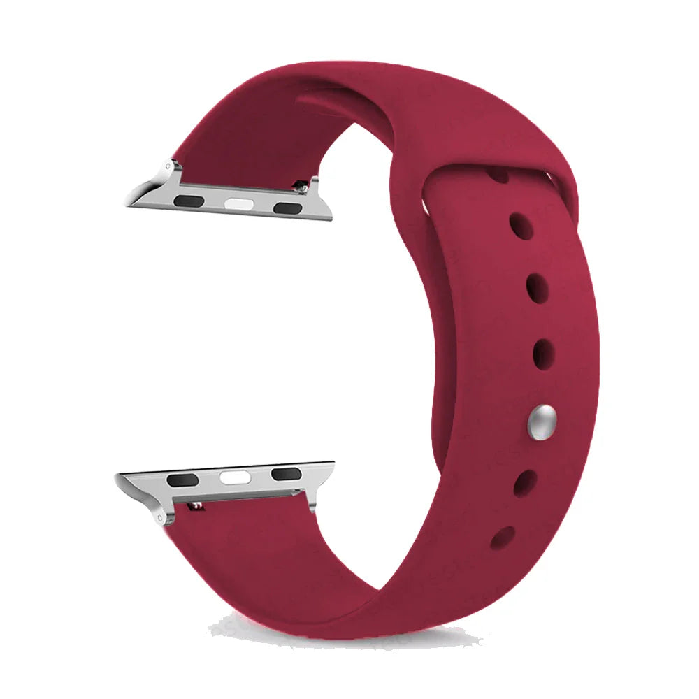 Apple Watch Silikonarmband – Bequemes wasserdichtes Armband