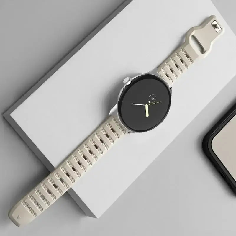 Google Pixel Sportarmband aus Silikon – atmungsaktiv und flexibel