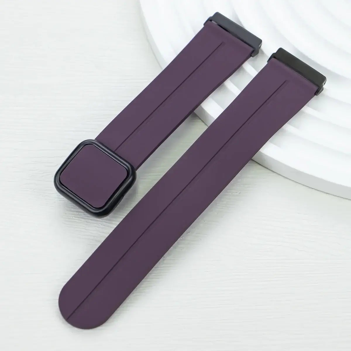 Fitbit Versa & Sense Silikonarmband – wasserdicht & magnetisch