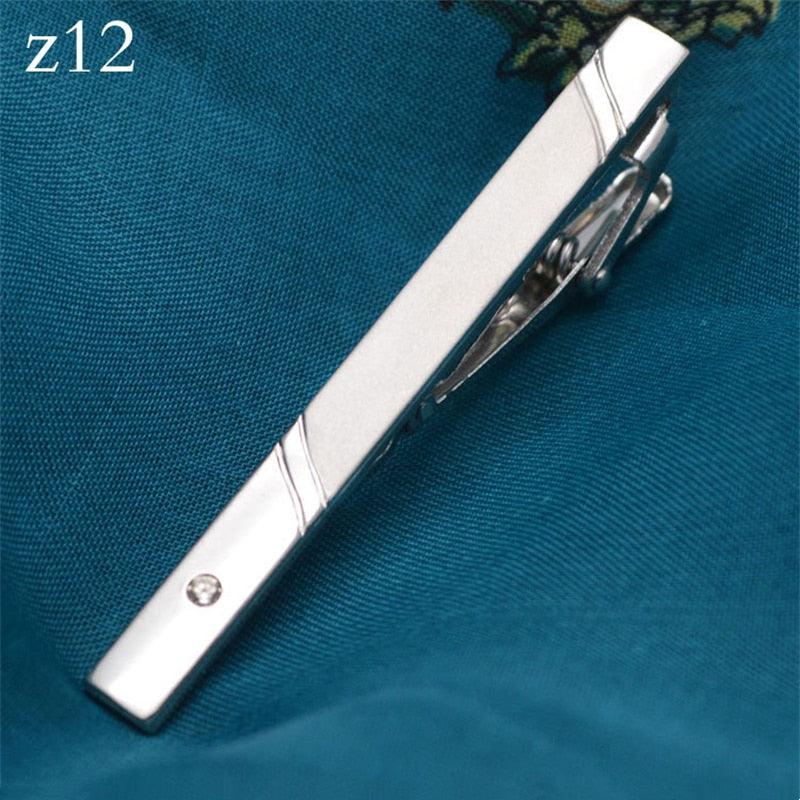 New Metal Silver Color Tie Clip For Men Wedding Necktie Tie Clasp Clip Tie Clips for Men Tie Bar Clip  Regular Ties Necktie Wedding Business Tie Pin Clips Gentleman Ties Bar Elegant Men's Accessories