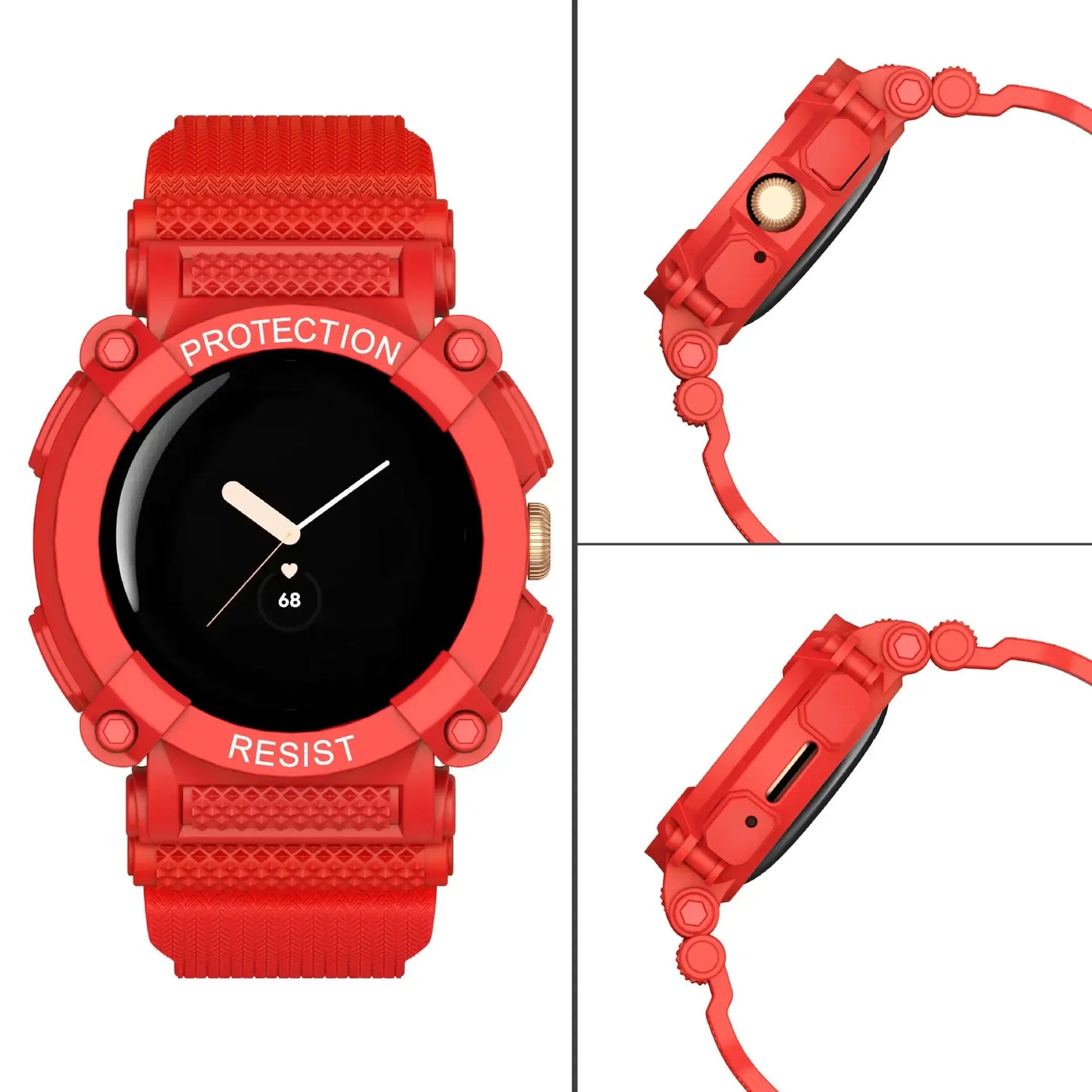 Boîtier et bracelet Google Pixel Watch – Durables et élégants