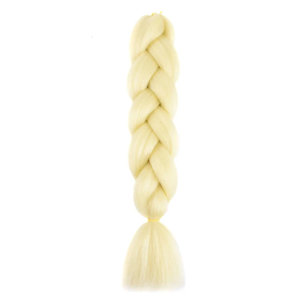 AZQUEEN 24 Inch Jumbo Braids Extensions Synthetic Braiding Hair Afro Ombre Color kanekalon Hair for Children Braid