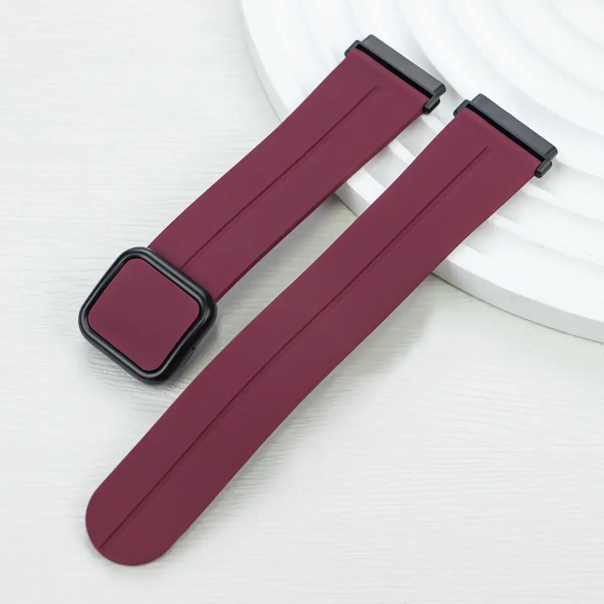Fitbit Versa & Sense Silikonarmband – wasserdicht & magnetisch