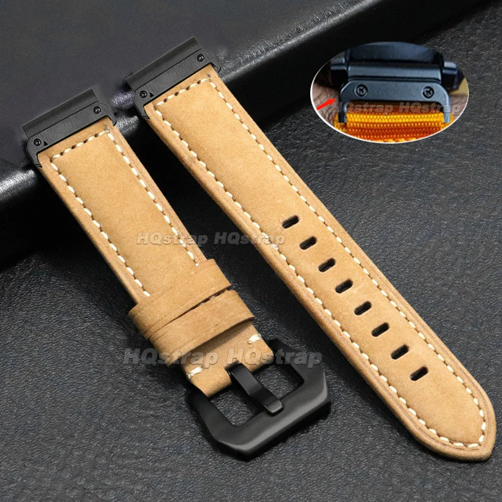 Garmin Vintage Lederarmband – klassisch und komfortabel