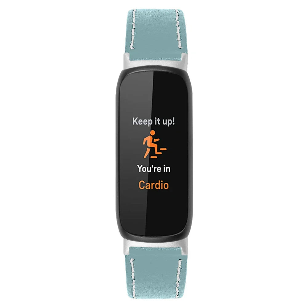 Fitbit Inspire 3 Lederarmband – Stilvolles und atmungsaktives Armband