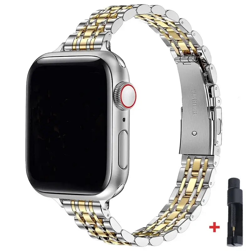 Apple Watch Edelstahlarmband – Elegantes, robustes Design