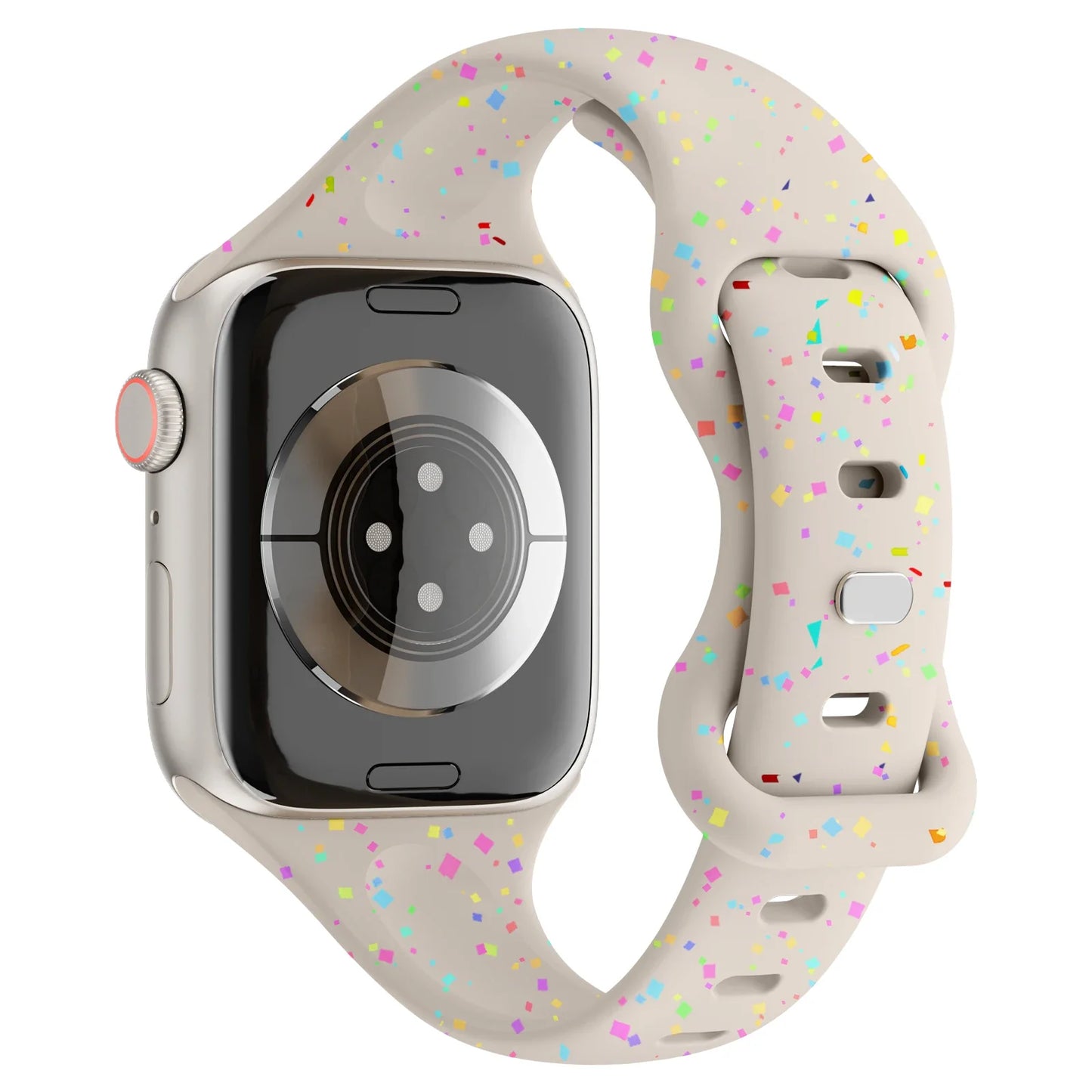 Bracelet en silicone pour Apple Watch - Design souple et flexible - Coloré