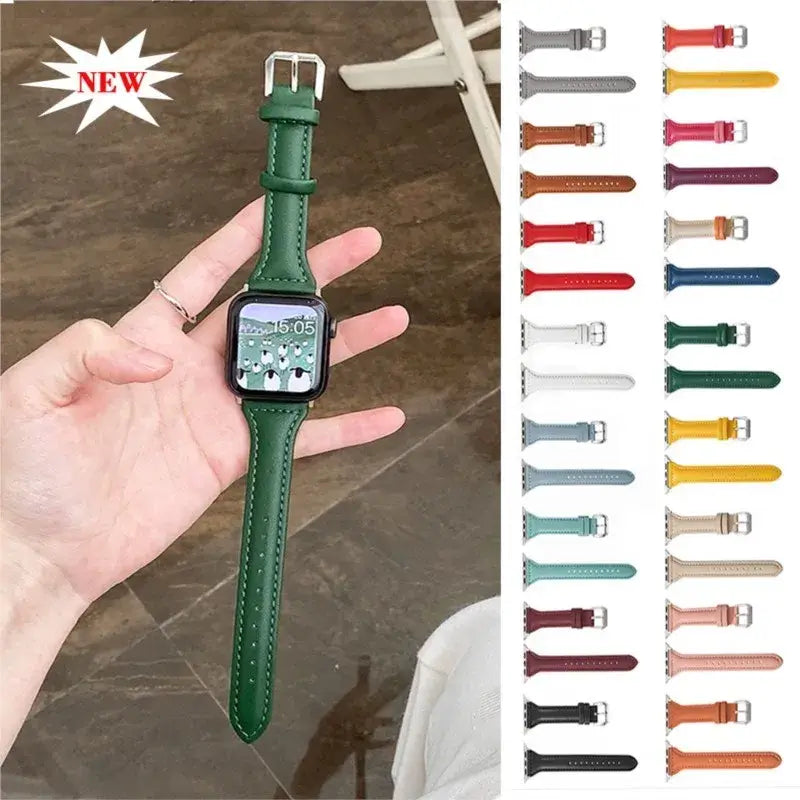 Apple Watch Lederarmband - Premium Qualität, stilvolles Design