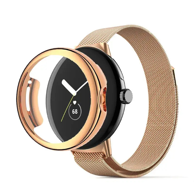 Bracelet et boîtier en acier inoxydable Google Pixel - Design de qualité supérieure