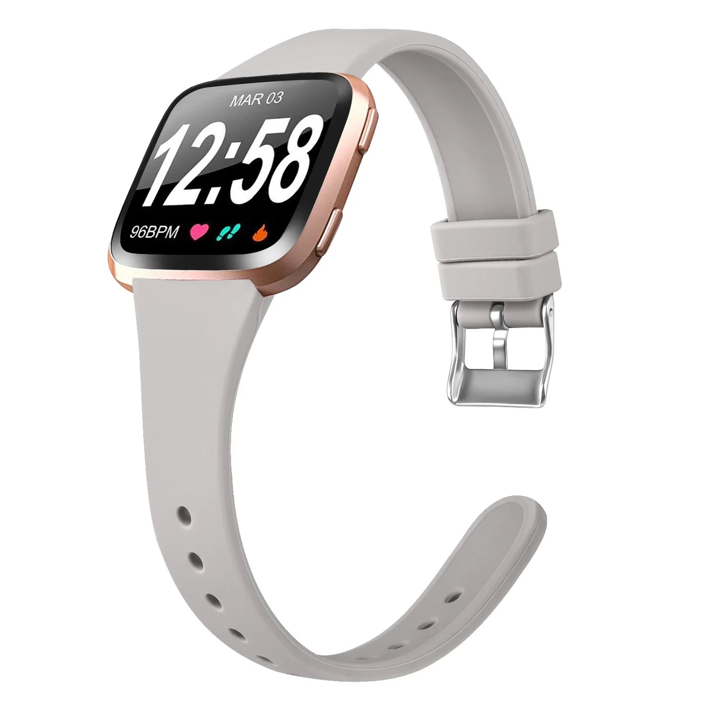 Silicone Fitbit Versa & Sense Bands