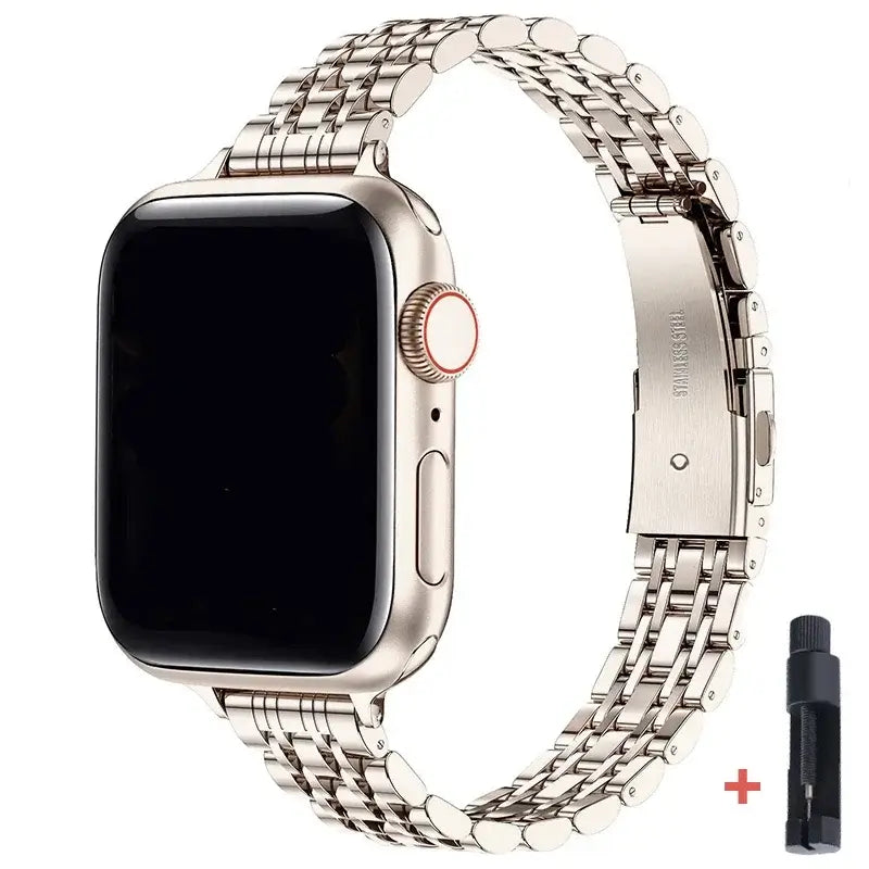Apple Watch Edelstahlarmband – Elegantes, robustes Design