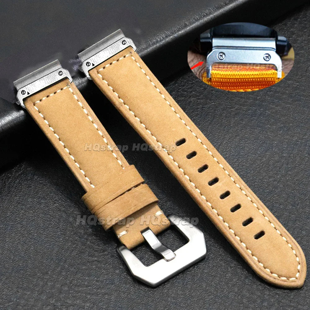 Garmin Vintage Lederarmband – klassisch und komfortabel