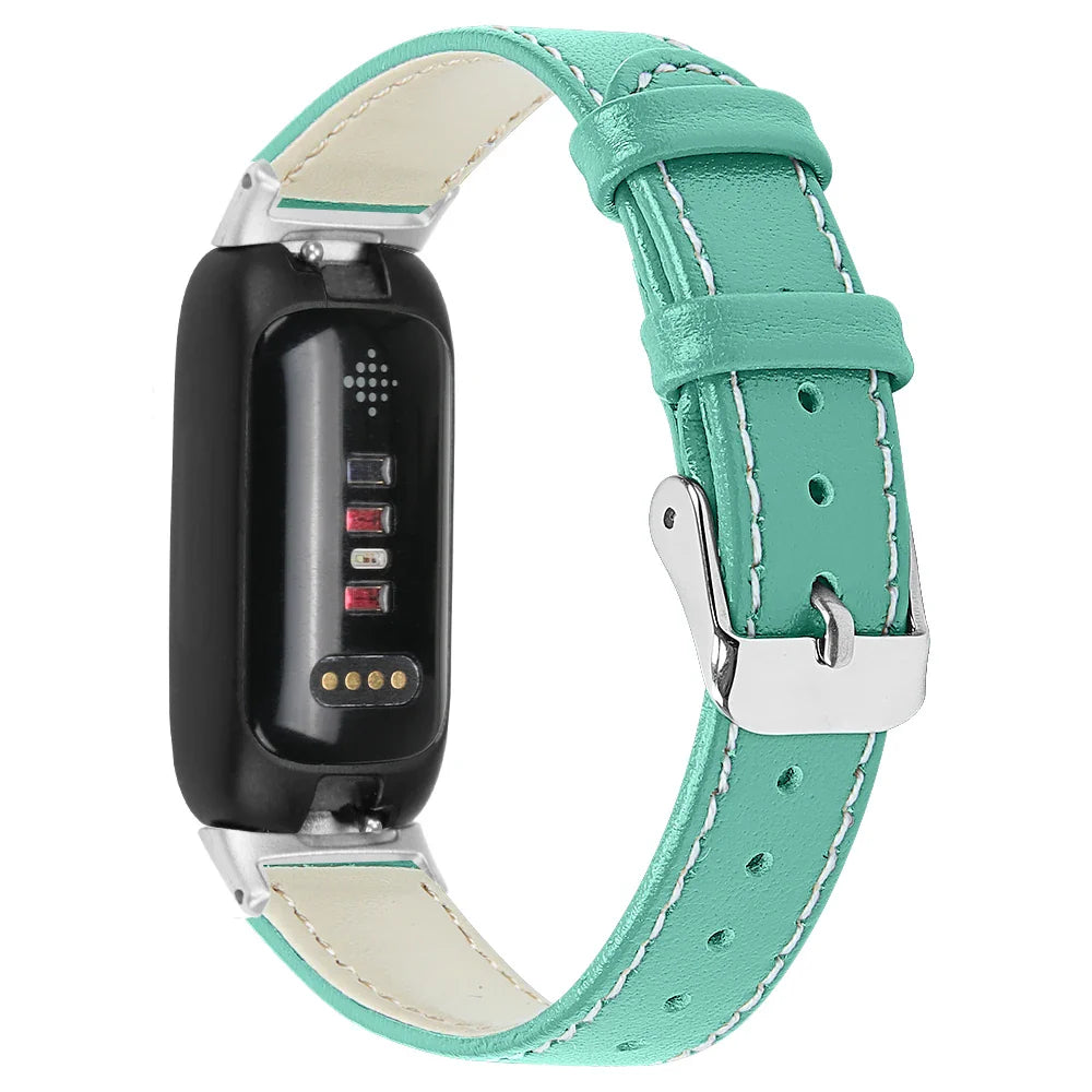 Fitbit Inspire 3 Lederarmband – Stilvolles und atmungsaktives Armband