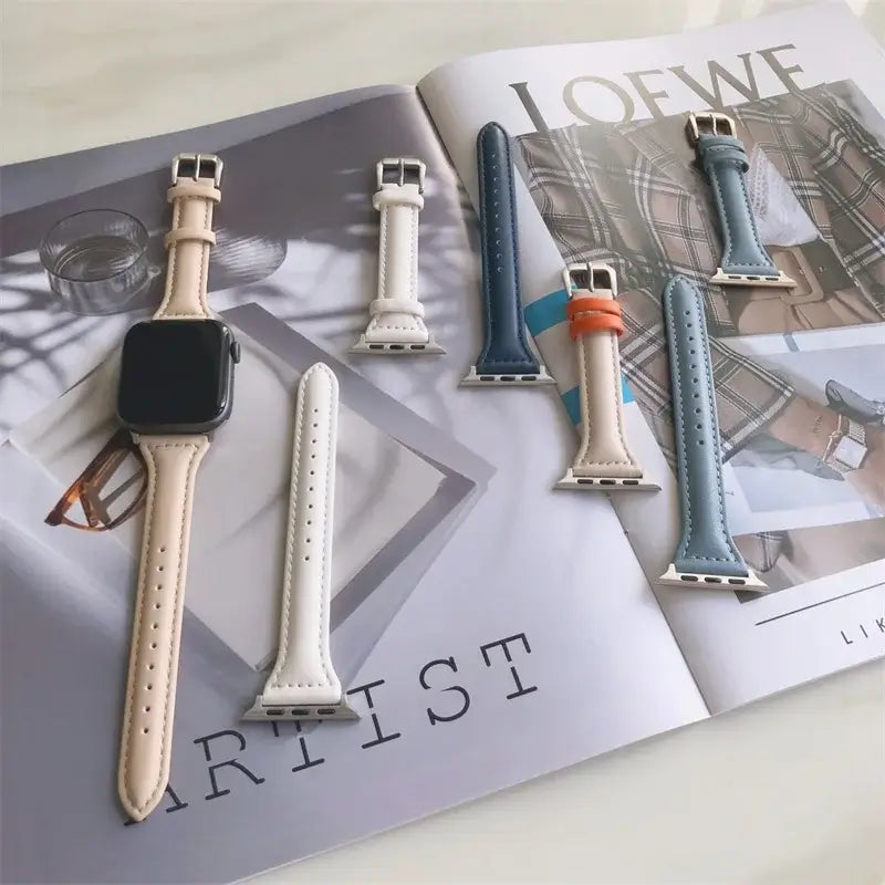 Apple Watch Lederarmband - Premium Qualität, stilvolles Design