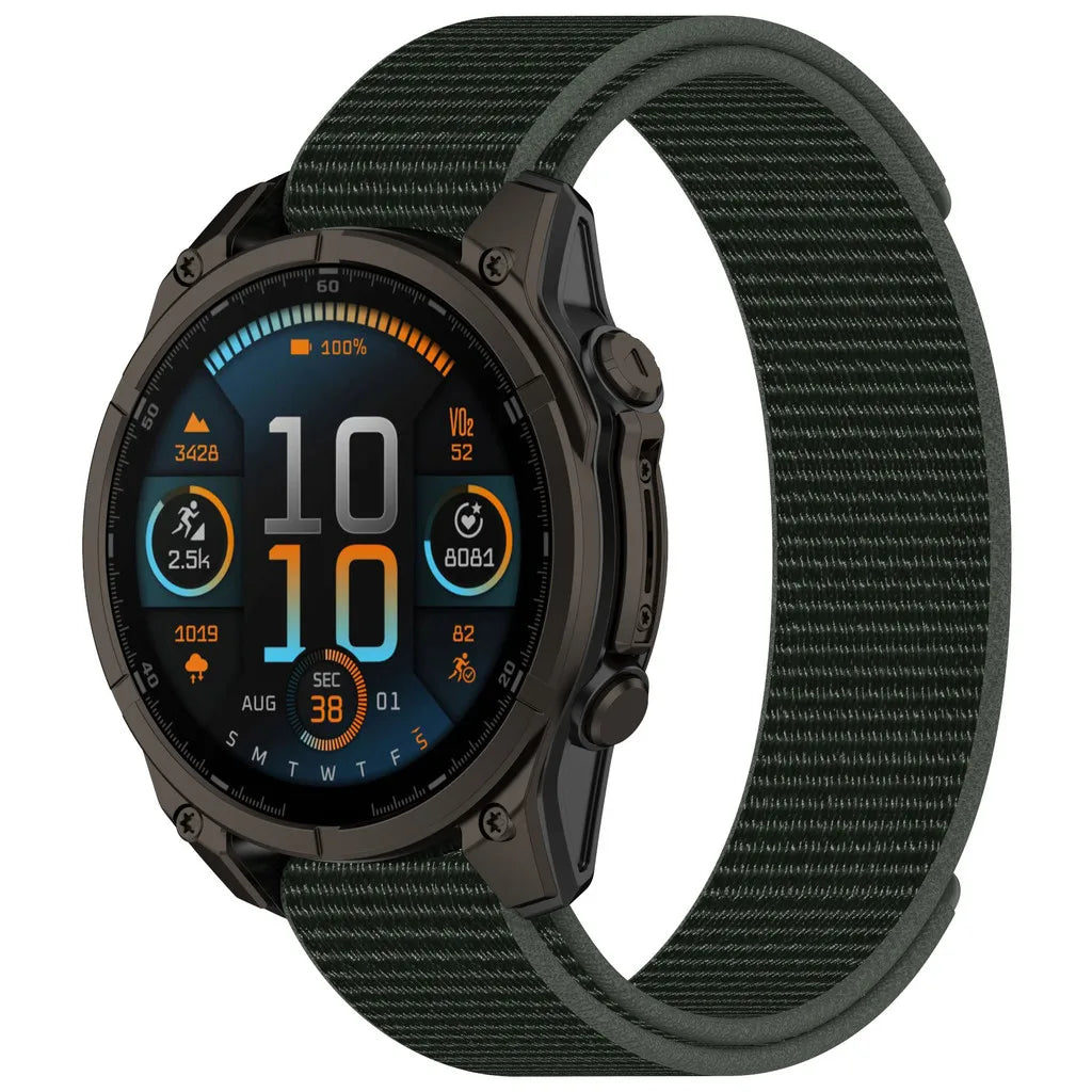 Bracelet en nylon Garmin - Respirant, durable, confortable