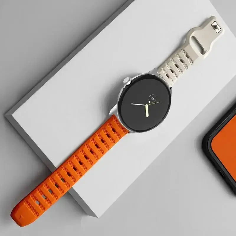 Google Pixel Sportarmband aus Silikon – atmungsaktiv und flexibel