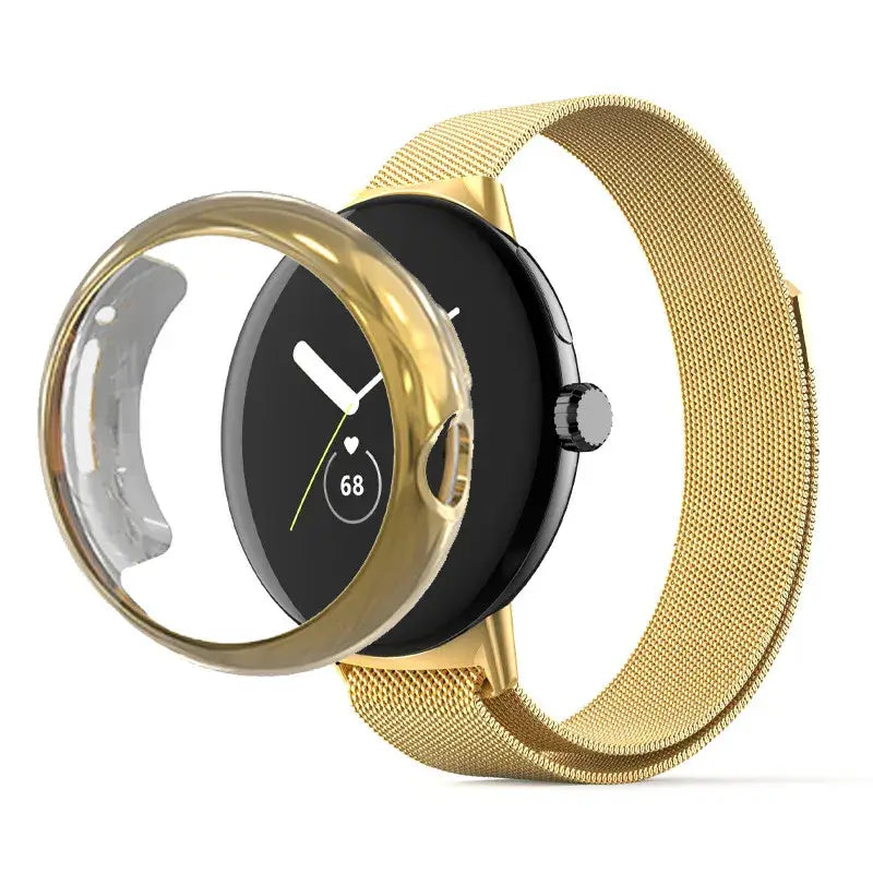 Bracelet et boîtier en acier inoxydable Google Pixel - Design de qualité supérieure