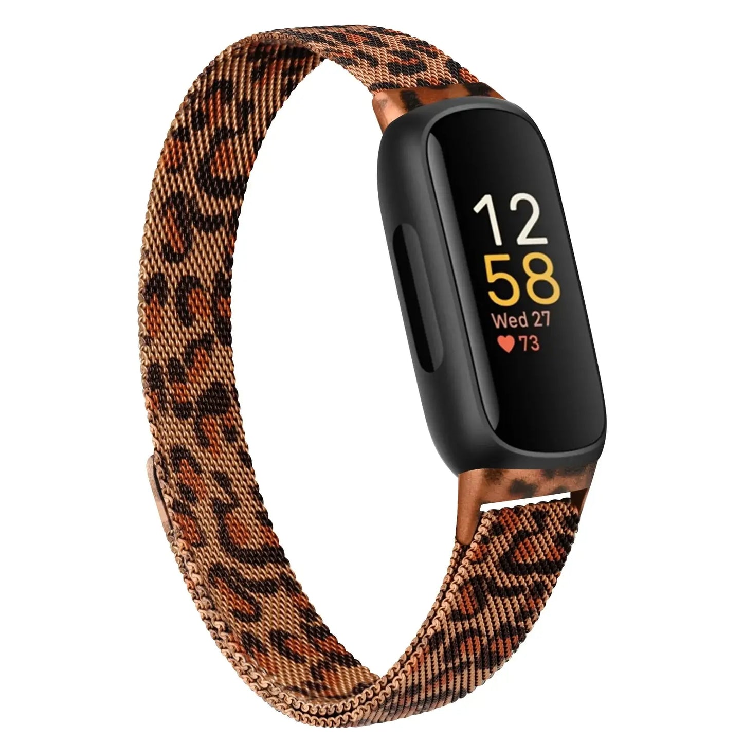 Fitbit Inspire 3 Metall-Magnetarmband – Edelstahl-Milanaise-Armband