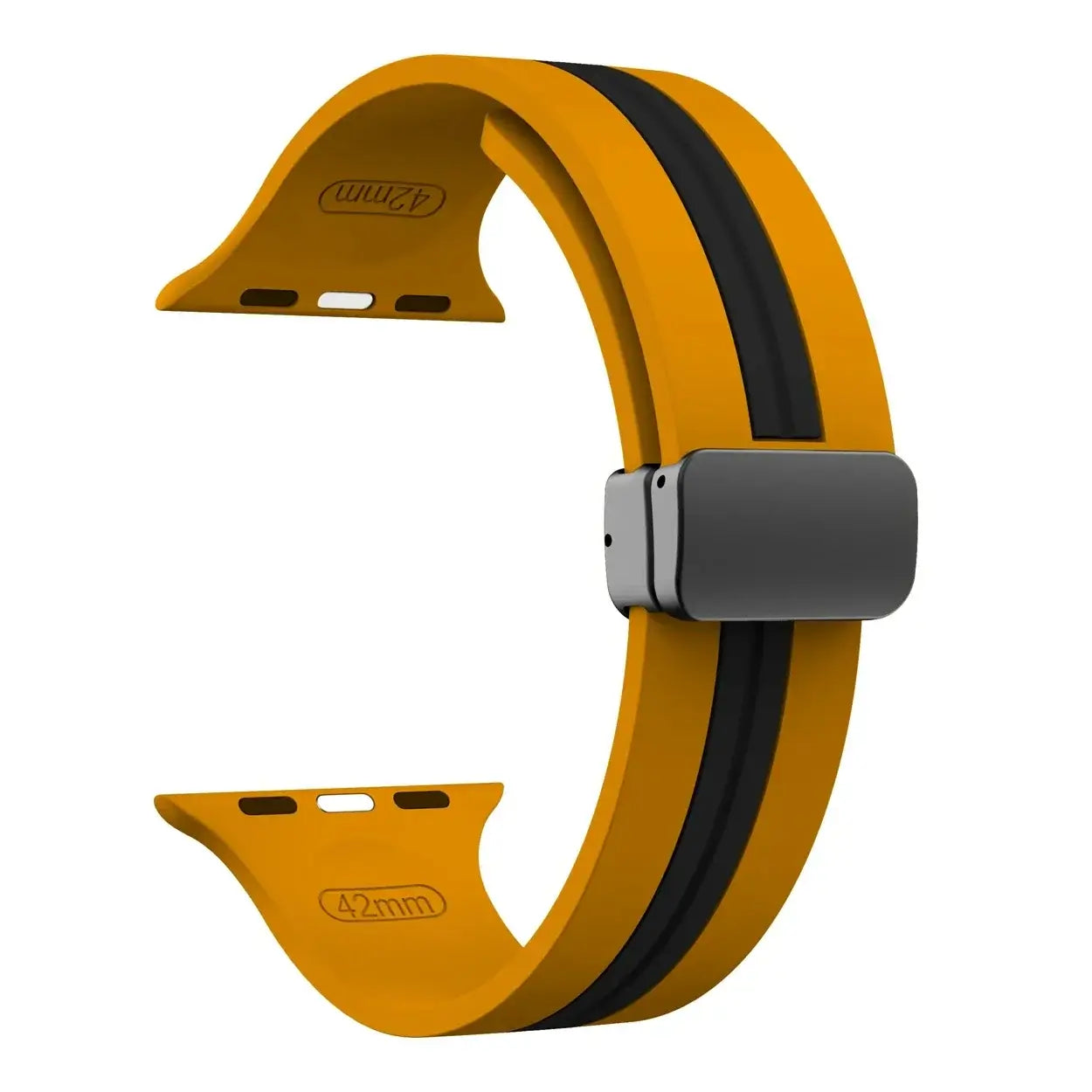 Apple Watch Silikonarmband – Robustes Design mit Magnetverschluss