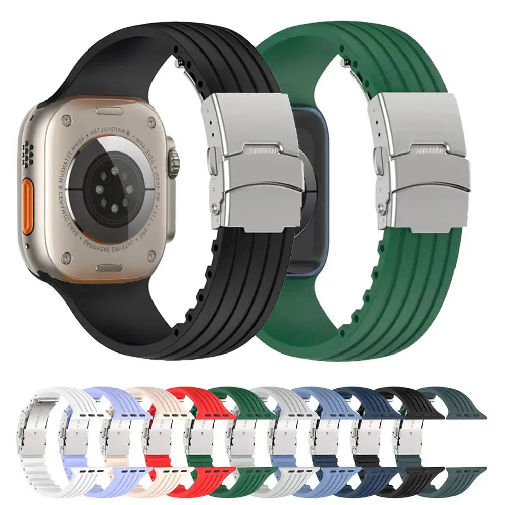 Apple Watch Silikonarmband – Stilvolles, hochwertiges Design