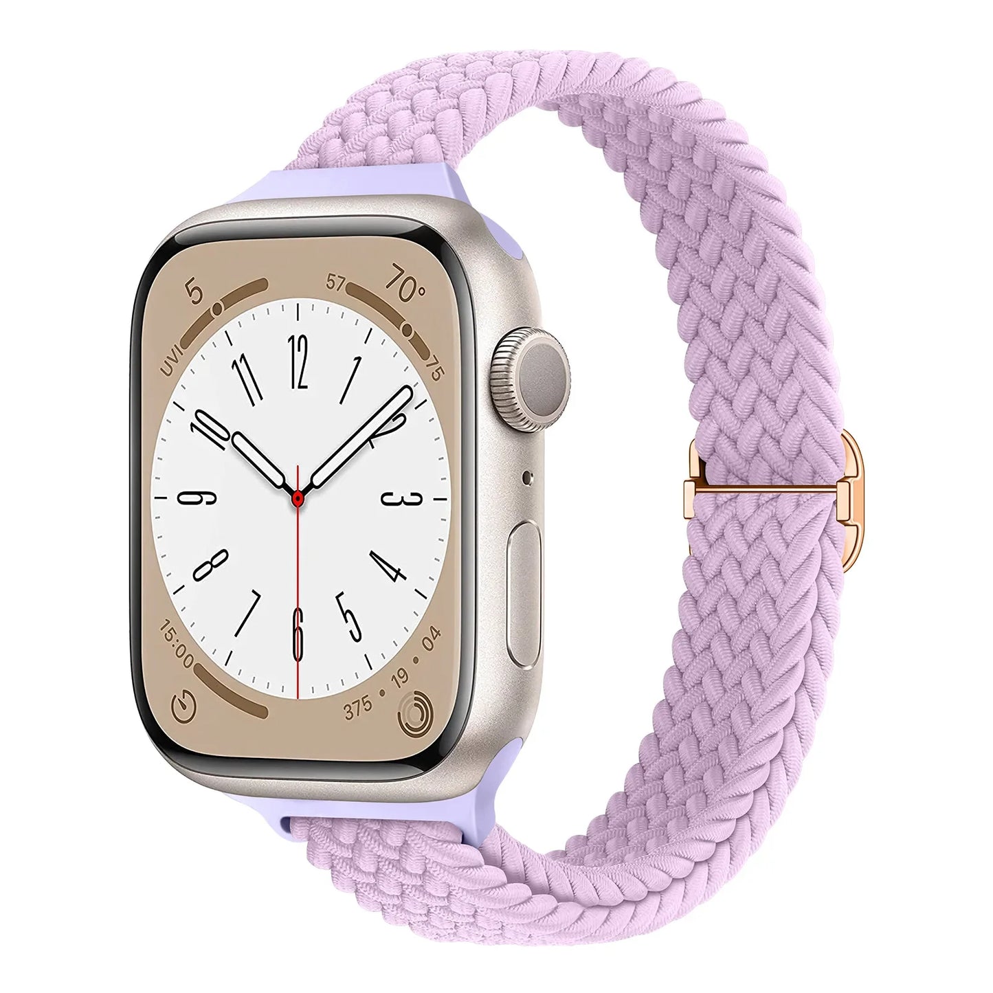 Apple Watch Nylon-Armband – Weiches, atmungsaktives geflochtenes Armband