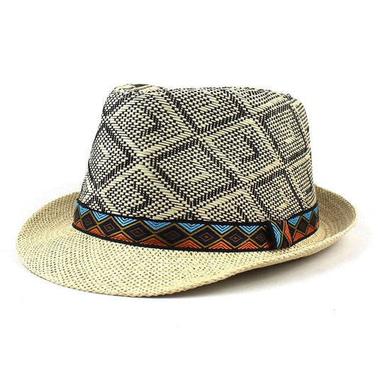 New Spring Summer Retro Men's Hats Fedoras Classic Simple Hat Vintage Short Brim Warm Fedora Hat Belt Design Elegant Summer Sun Hat For Men Summer Accessories UV Protection 58cm - ThisandThatShoppe