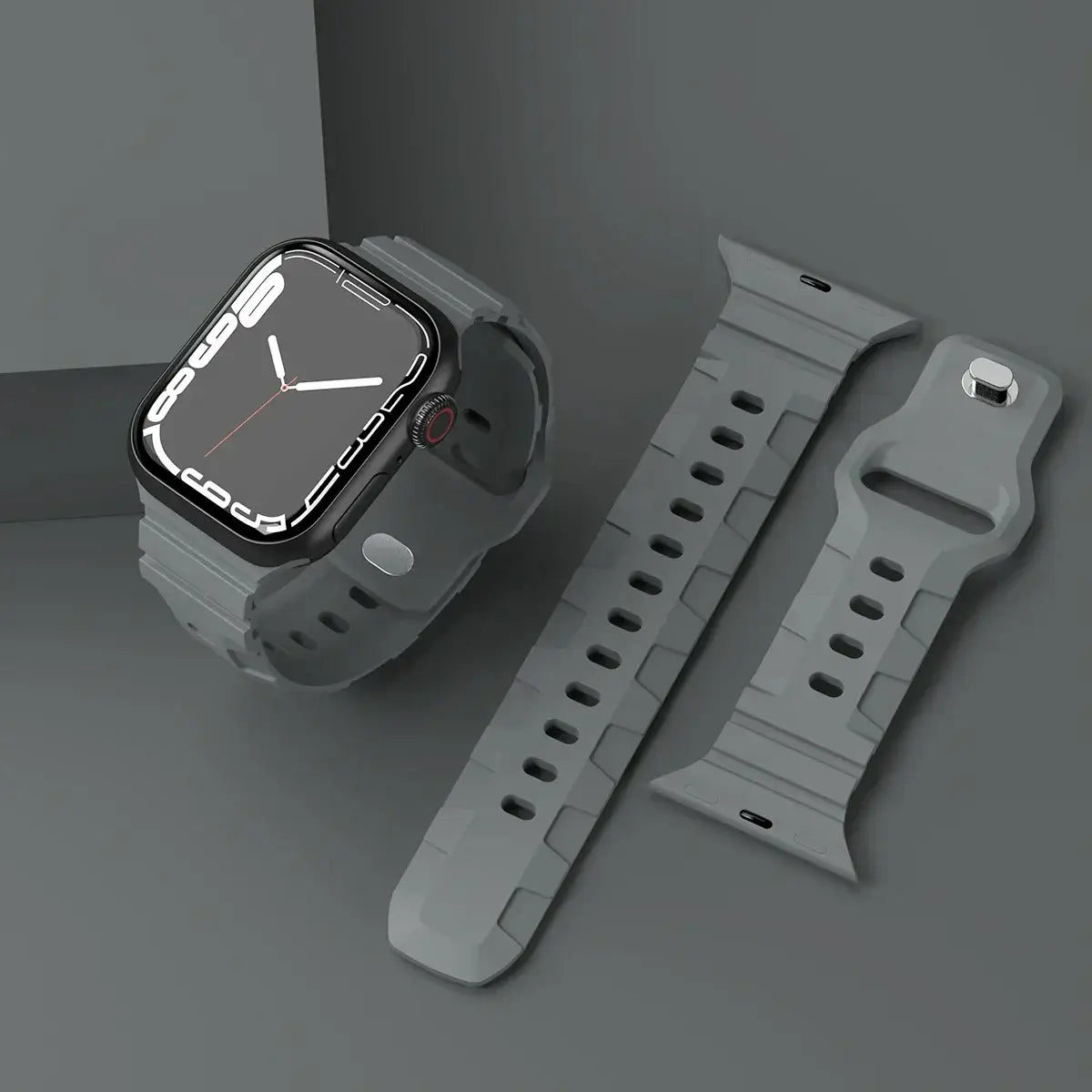 Apple Watch Silikonarmband - Weiches Wasserdichtes Flexibles Armband