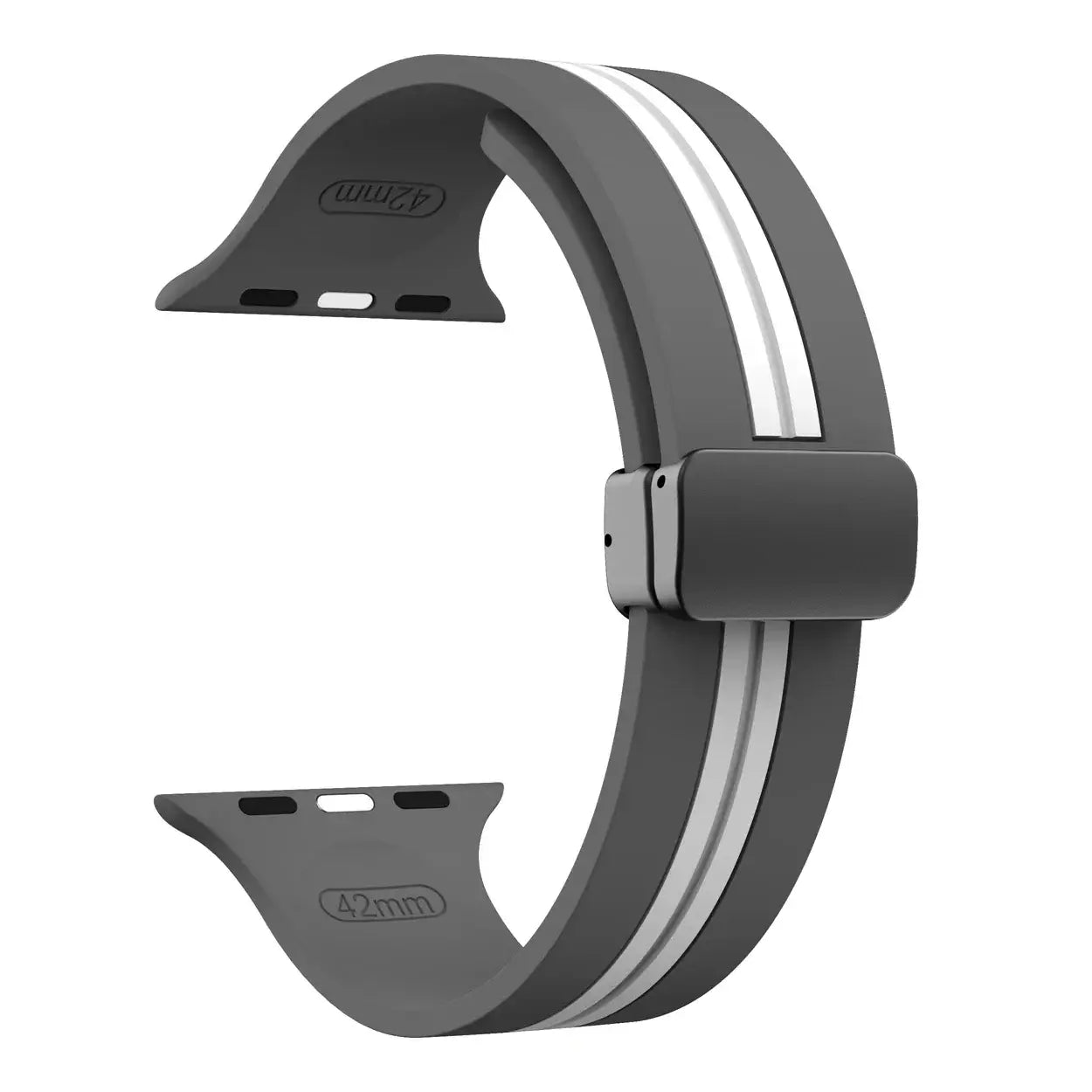 Apple Watch Silikonarmband – Robustes Design mit Magnetverschluss