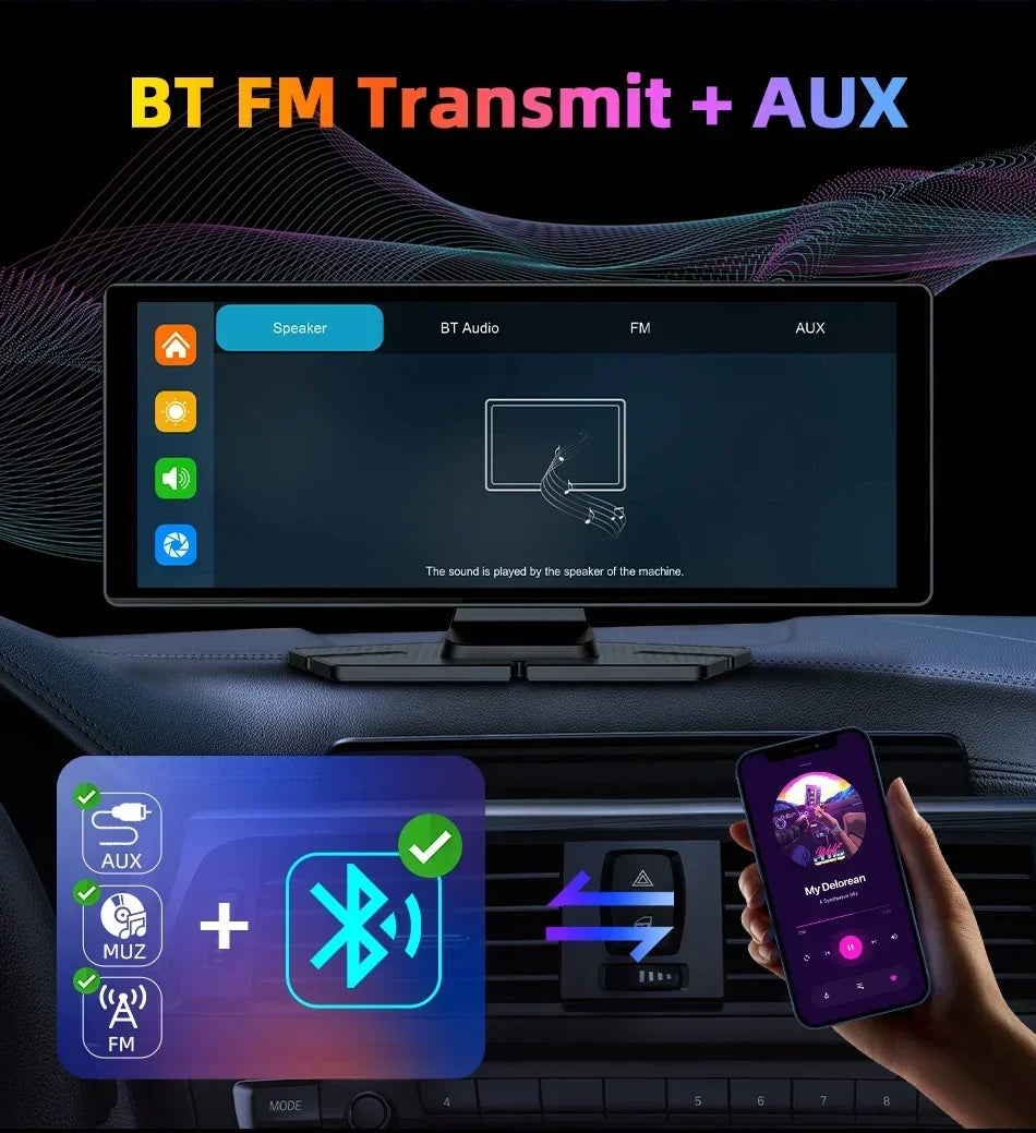 Srnubi 10.26-Inch CarPlay & Android Auto Screen – T322/T333 Options