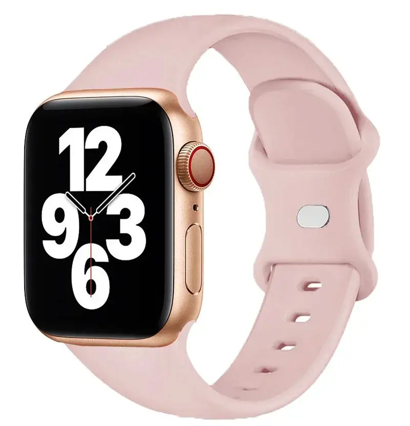 Apple Watch Silikonarmband - Weiches wasserdichtes flexibles Armband